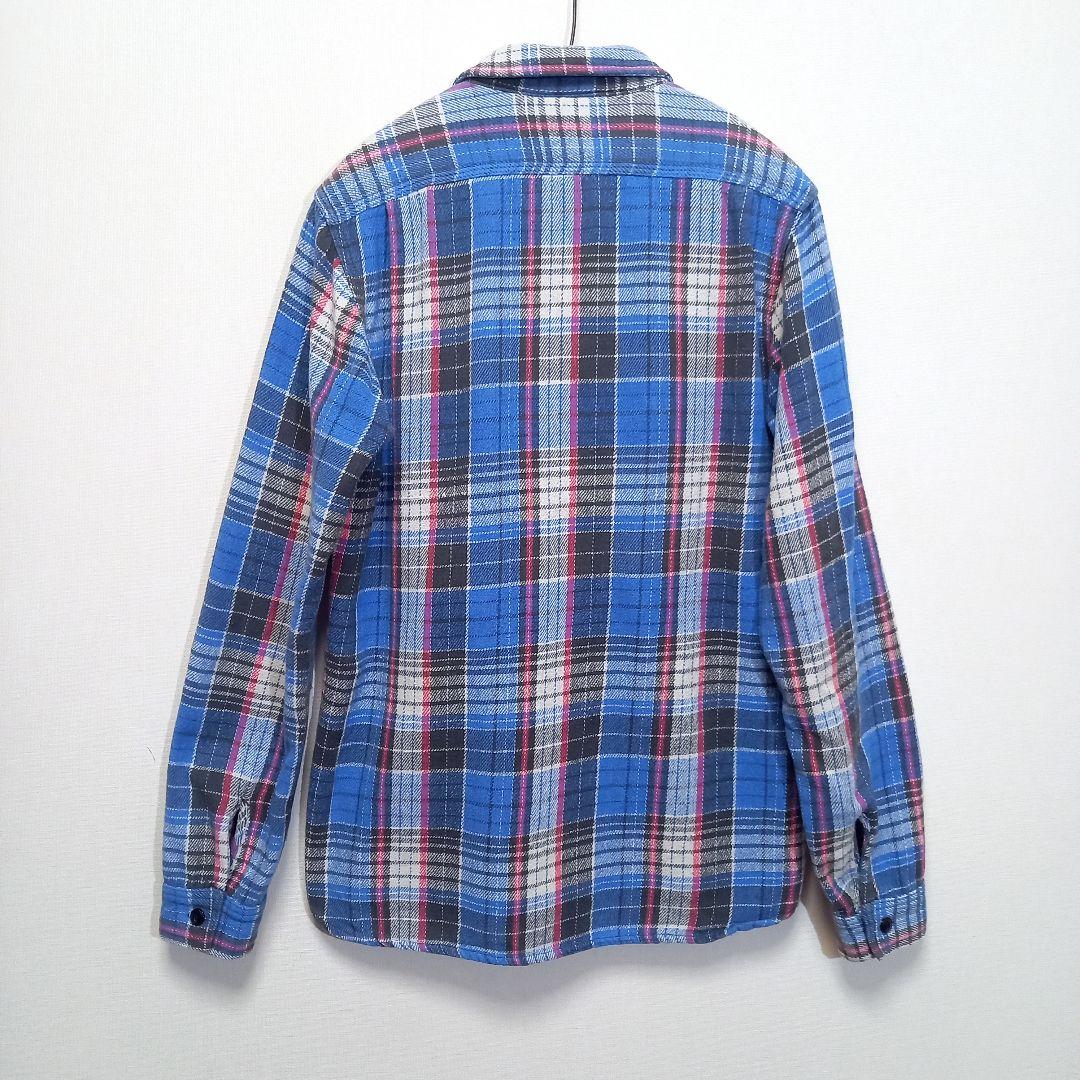 50s 復刻 USA製 FIVE BROTHER ヘビーネルシャツ マチネル L