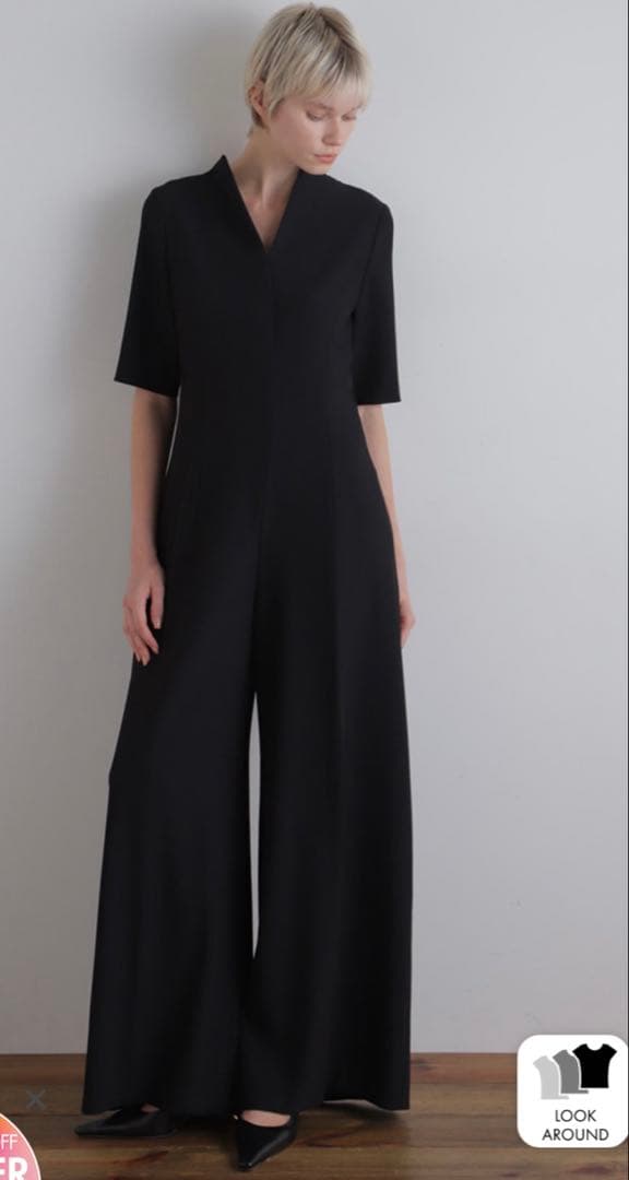 25SS ルフィル　2WAYツイルハーフスリーブコンビネゾン