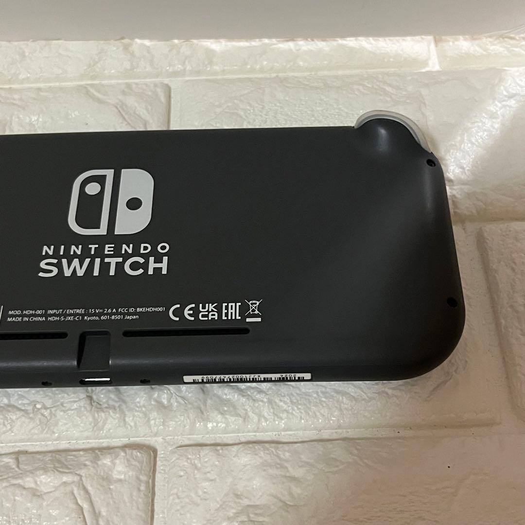 2024年製　Nintendo Switch Lite グレー 本体 アダプター