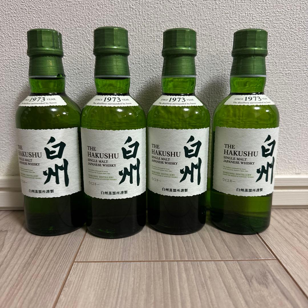 サントリー白州　180ml 4本セット