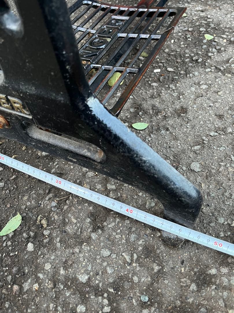 シンガーミシン脚、シンガー工業用ミシン脚、幅広ミシン脚、ガーデンテーブル脚