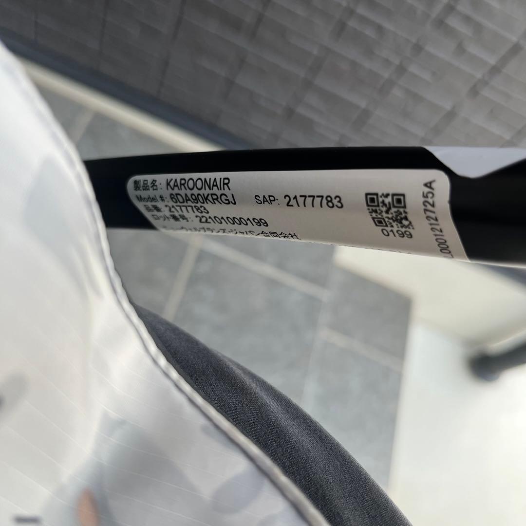 【美品】　Aprica ベビーカー アップリカ　カルーンエアーメッシュAB