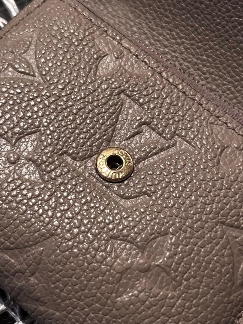 ヴィトン　モノグラムアンプラント　三つ折り財布