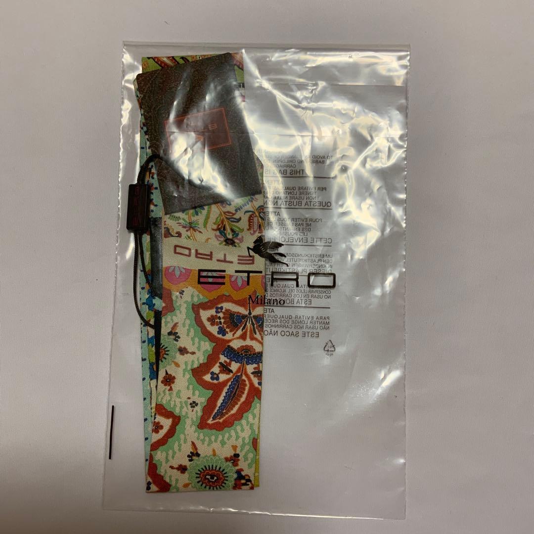 洗練されたデザイン　ETRO 正規品　シルク　ペイズリーナ　スカーフ　3