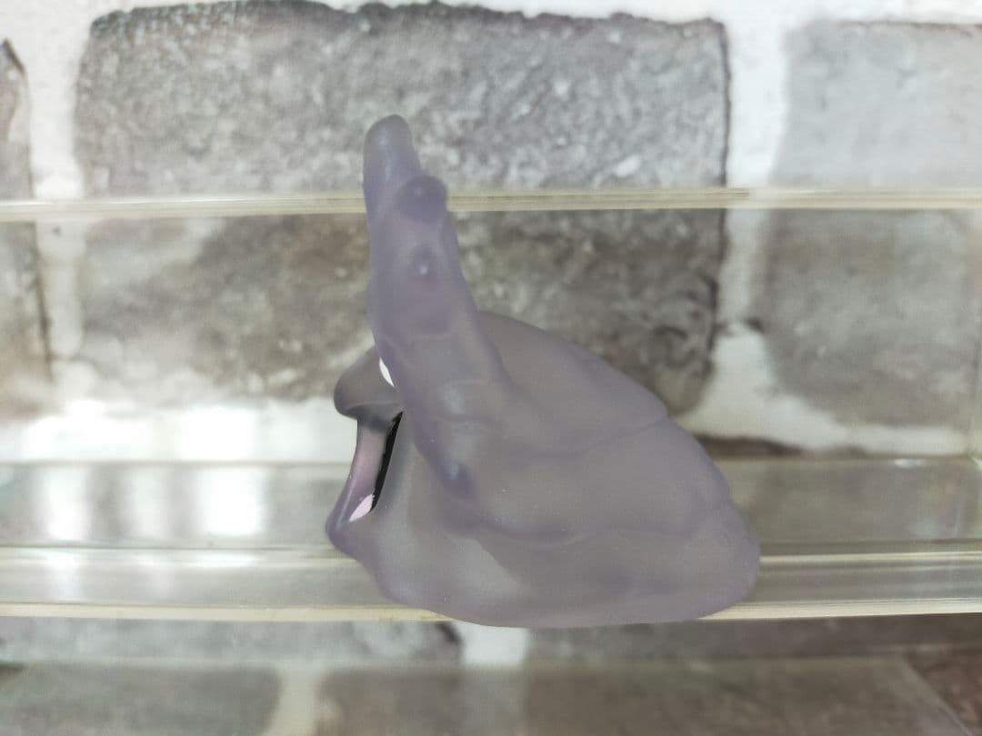 【美品】　ポケモンキッズ　指人形　ベトベトン　クリア