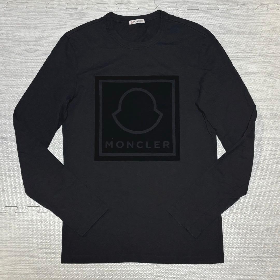 モンクレール　長袖　ロングTシャツ　ブラック　XS