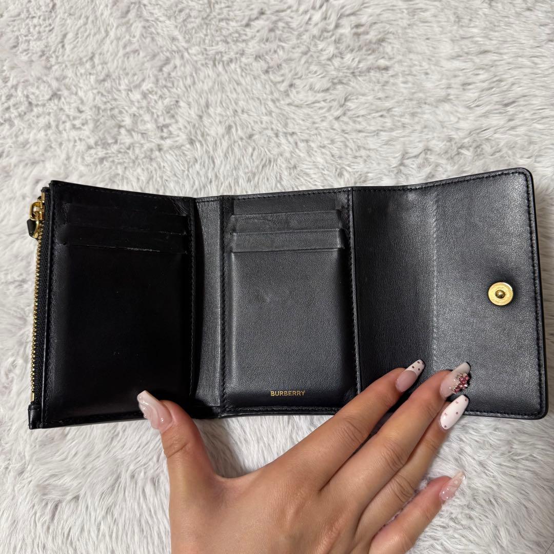 Burberry バーバリー 財布 ノバチェック 三つ折り コンパクト 札入れ