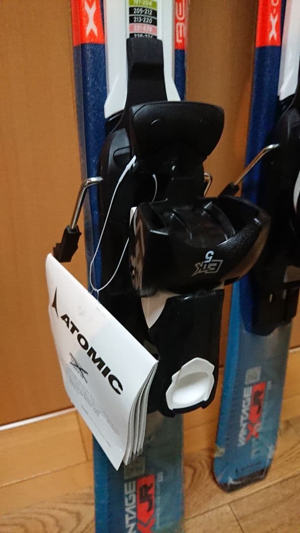 Atomic 新品未使用 120㎝ 簡単調整197~304㎜アトミック スキー板