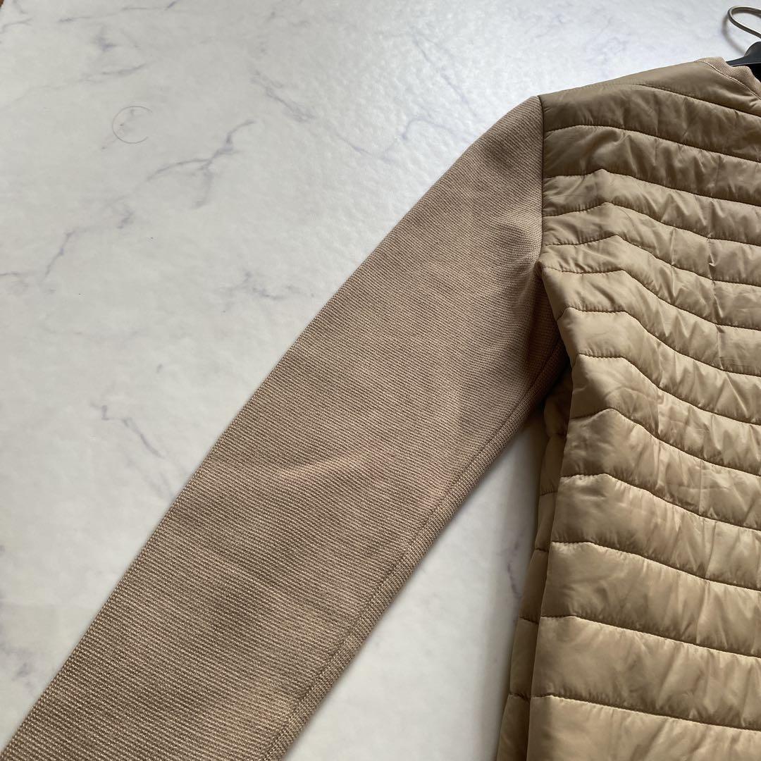 美品✨マレーラスポーツ Max Mara 切替 ニット 中綿 ベージュ