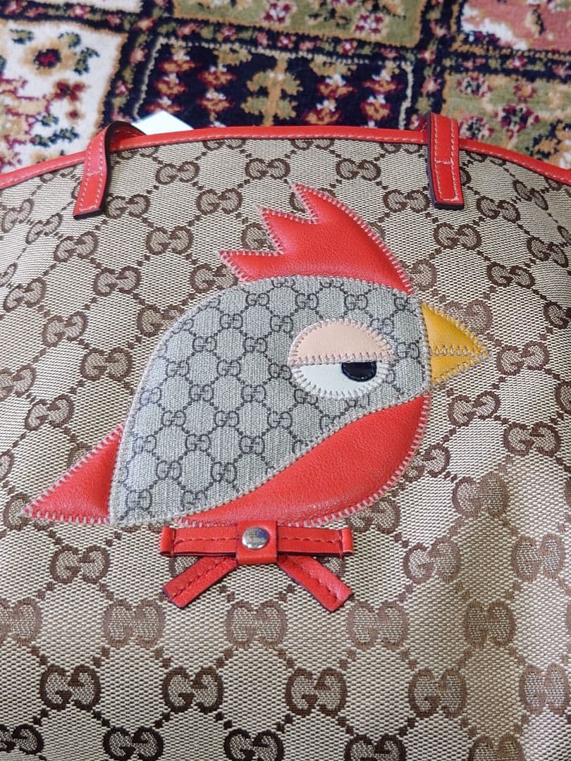 グッチ GUCCI 鳥 チルドレンズ ハンドバッグ