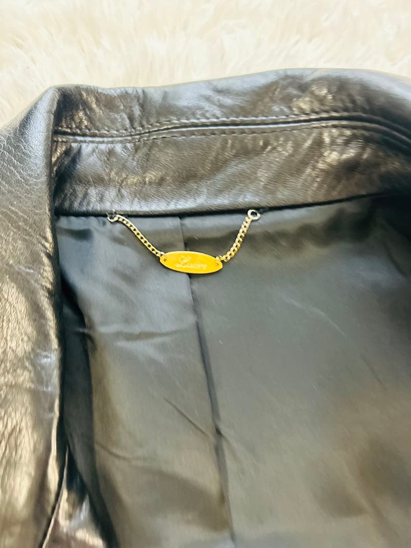 L´Appartement ホースレザー ライダース ジャケット　38サイズ