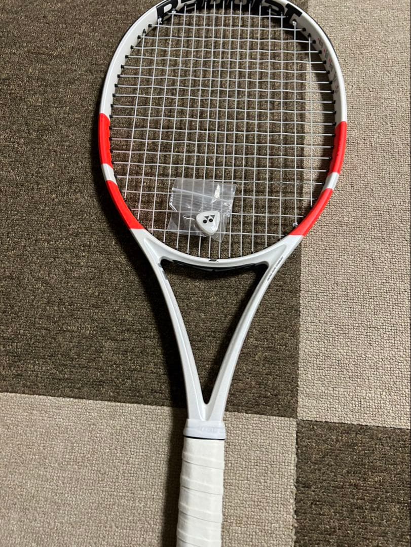 Babolat（バボラ） テニスラケット ホワイト/レッド ケース付き