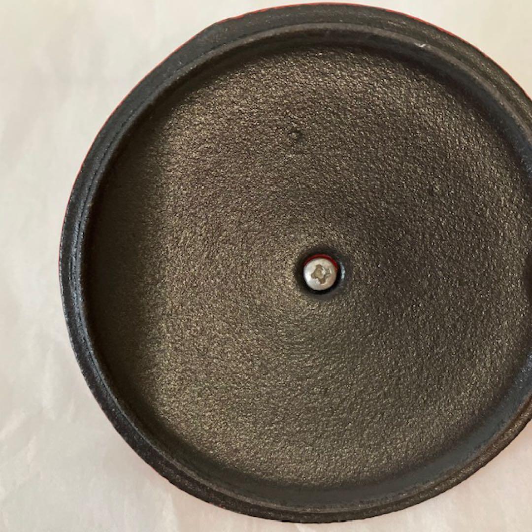 Le Creuset ル・クルーゼ　ミニココット　両手鍋　鋳鉄　赤　10cm