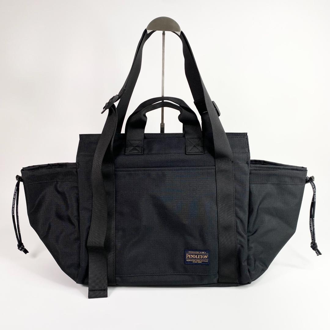 ペンドルトン マザーズバッグ 黒 PENDLETON×INABA MARIE