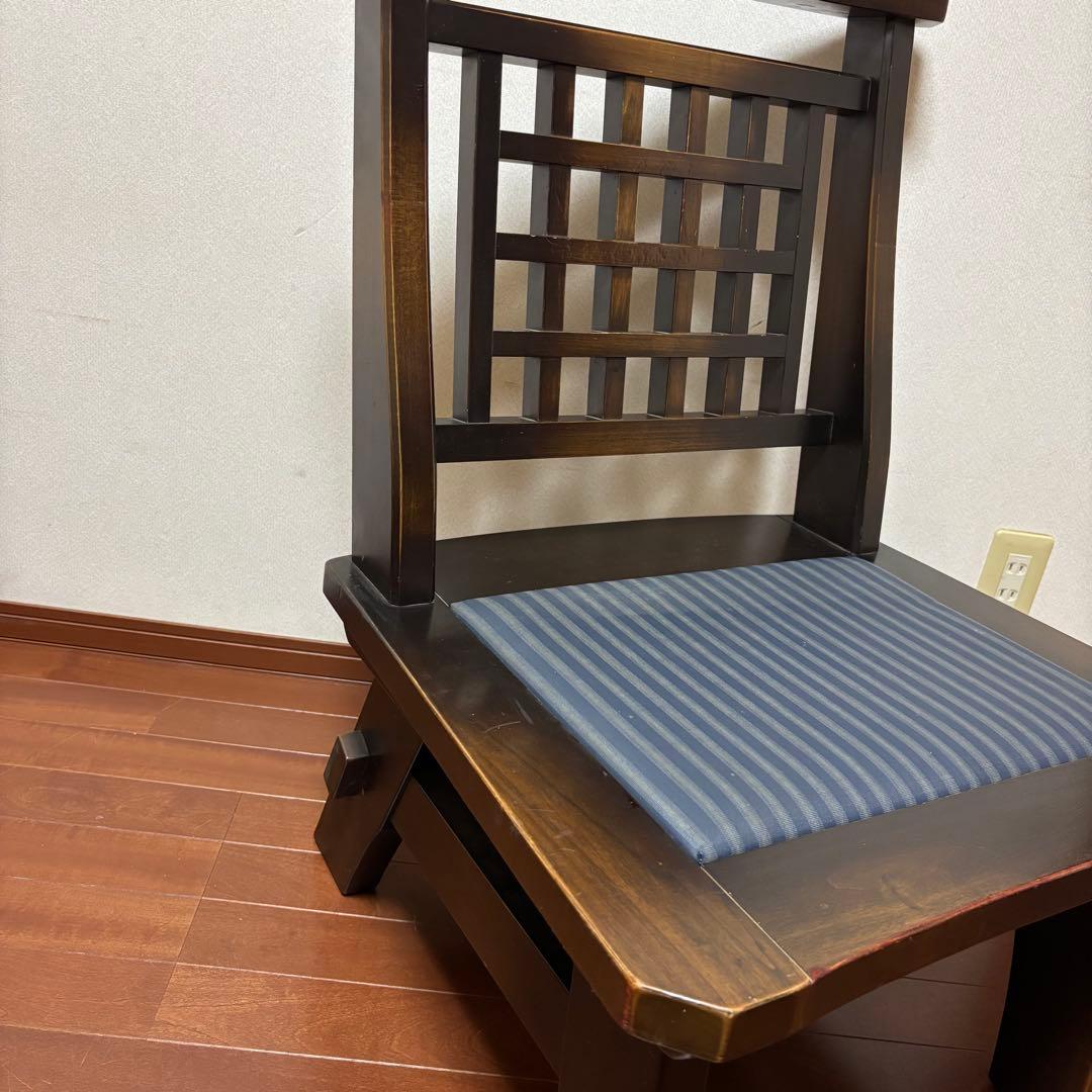 【大幅値引可】【飛騨産業】キツツキマークHIDA FIRST ダイニングチェア②