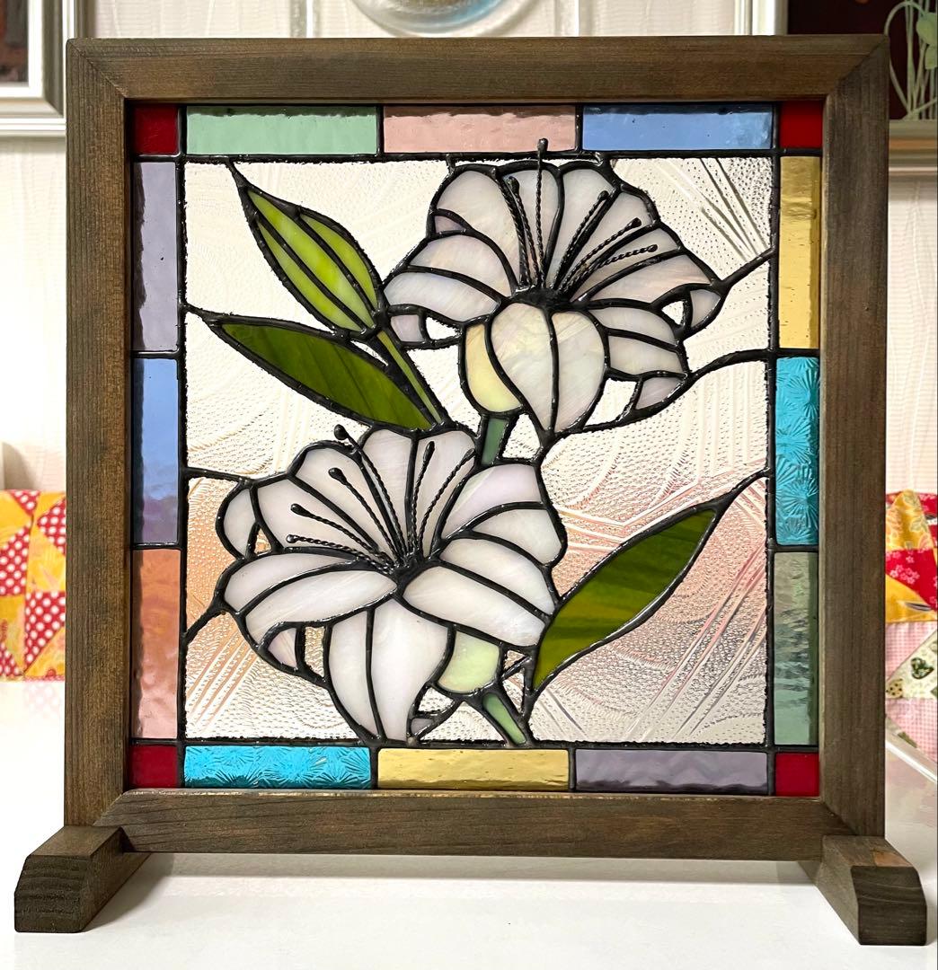 ステンドグラスパネル【カサブランカ】