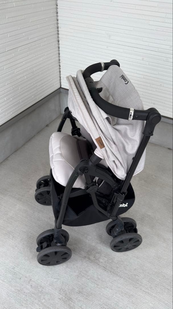 (コンビ)ベビーカー、クロスゴー 4キャス エッグショック