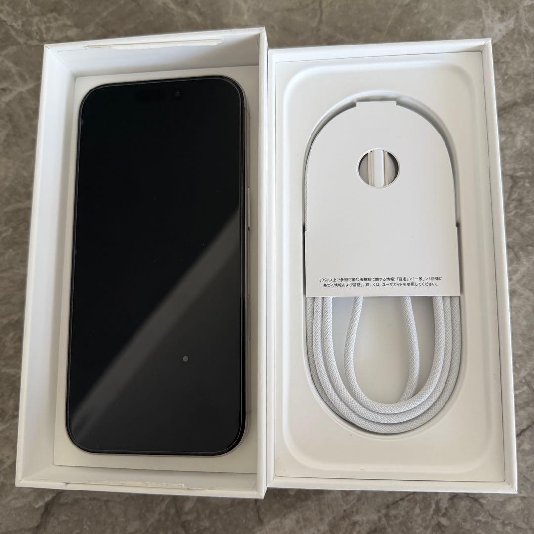 【極美品】iPhone 16 Pro 256GB 限定保証期間内