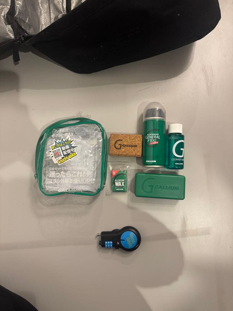 【美品】スノーボード　スターターセット　ケース付