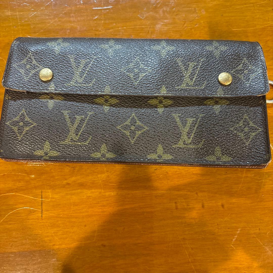 アンティークルイビトン　メンズ長財布