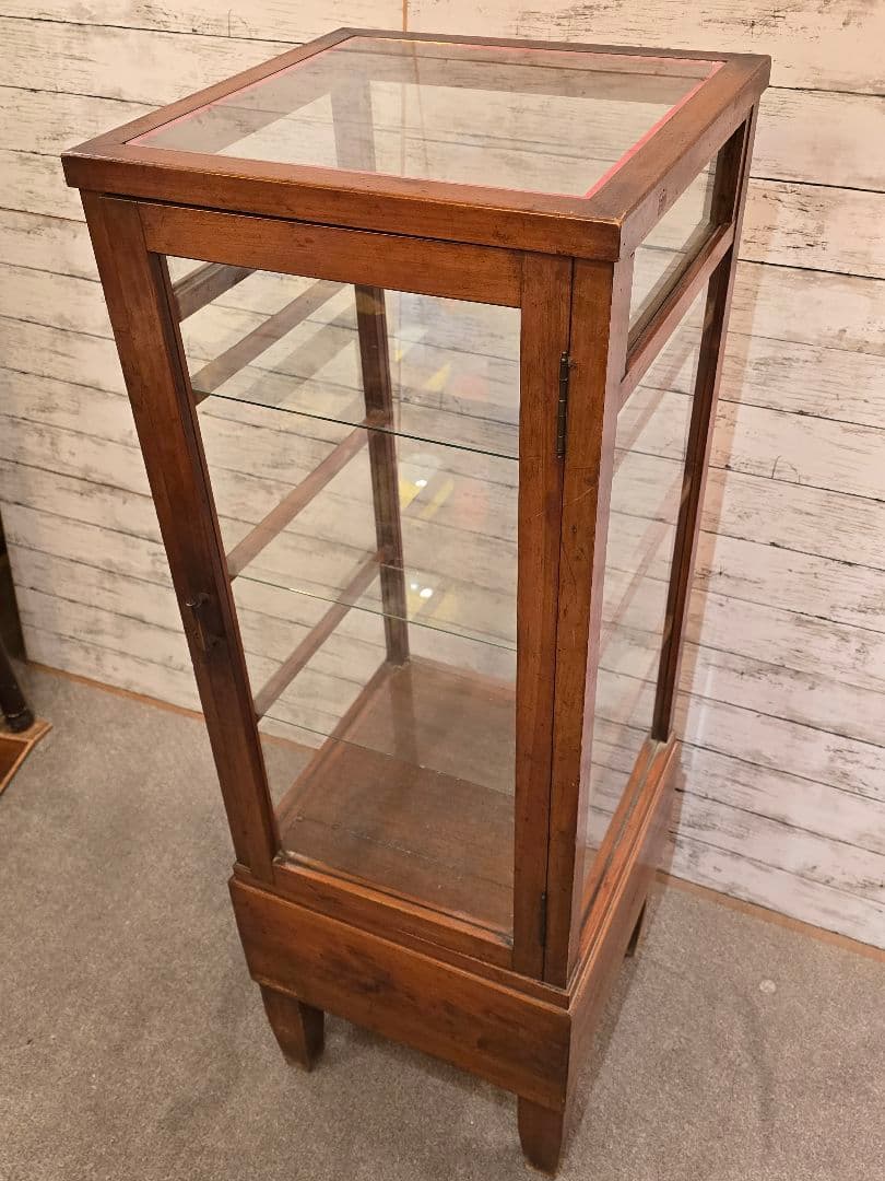 プ*い様 ガラスケース　昭和レトロ　古家具　パンケース　店舗什器　ショーケース