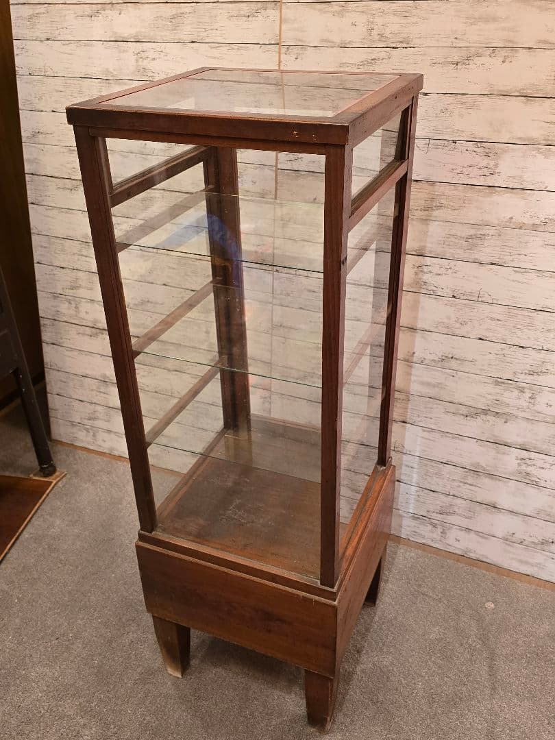 プ*い様 ガラスケース　昭和レトロ　古家具　パンケース　店舗什器　ショーケース