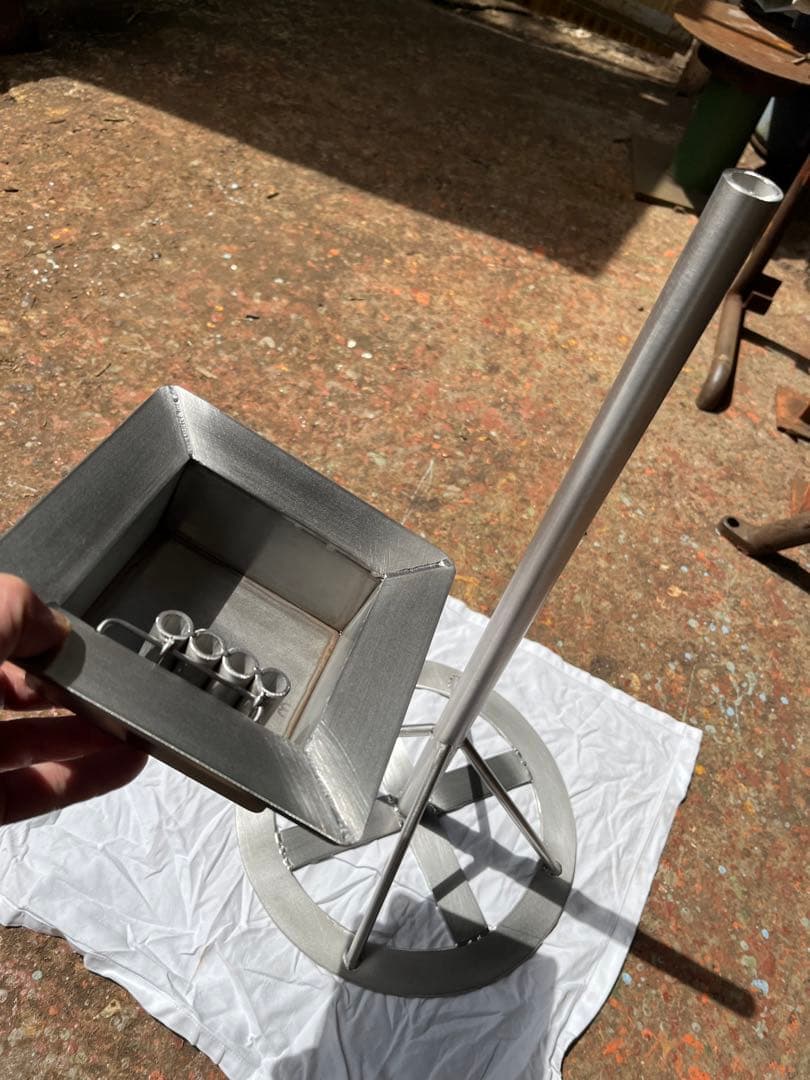 灰皿 スタンド オシャレ インテリア 自作品