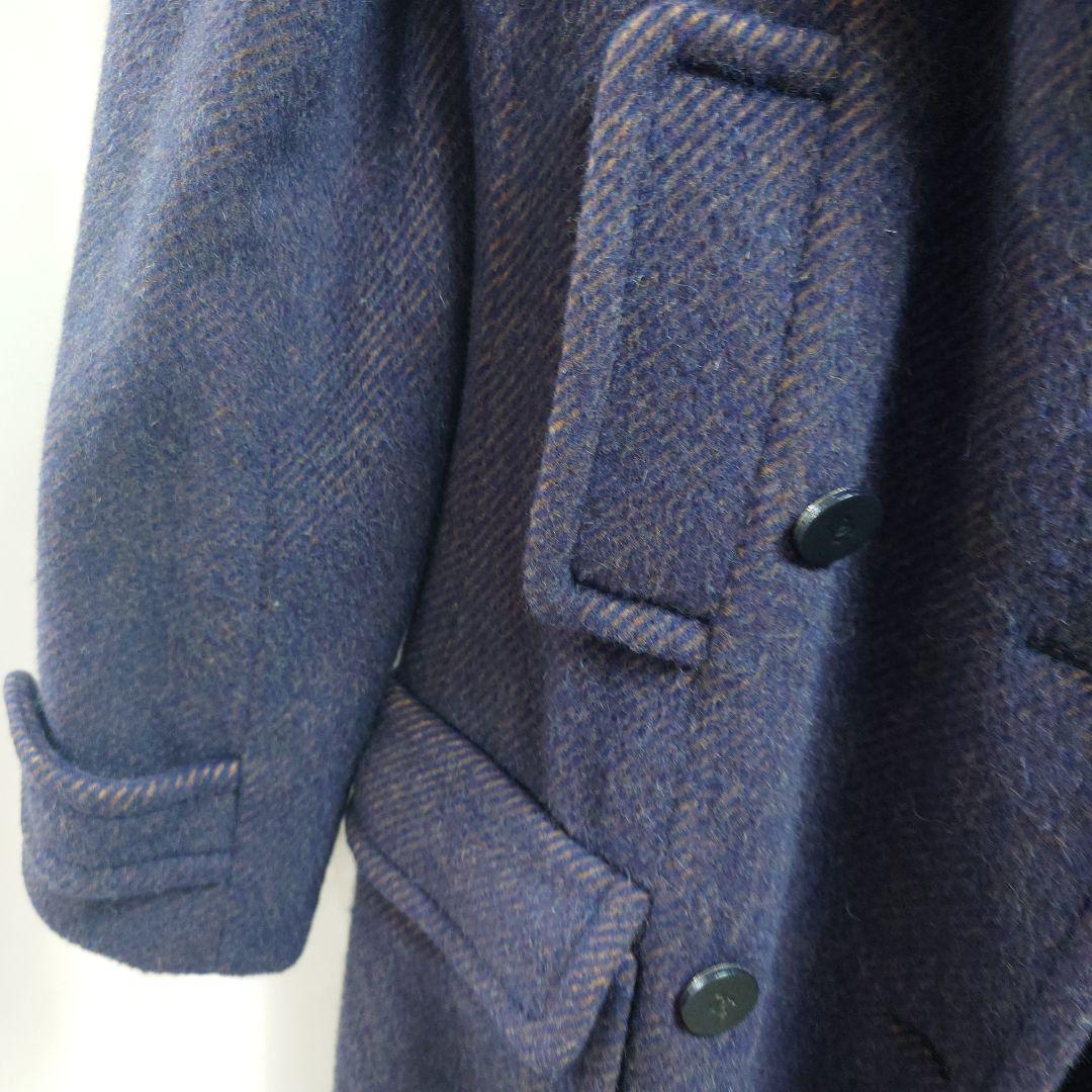 シャネルCHANEL　アンゴラカシミアロングコート※ボタン取れあり※