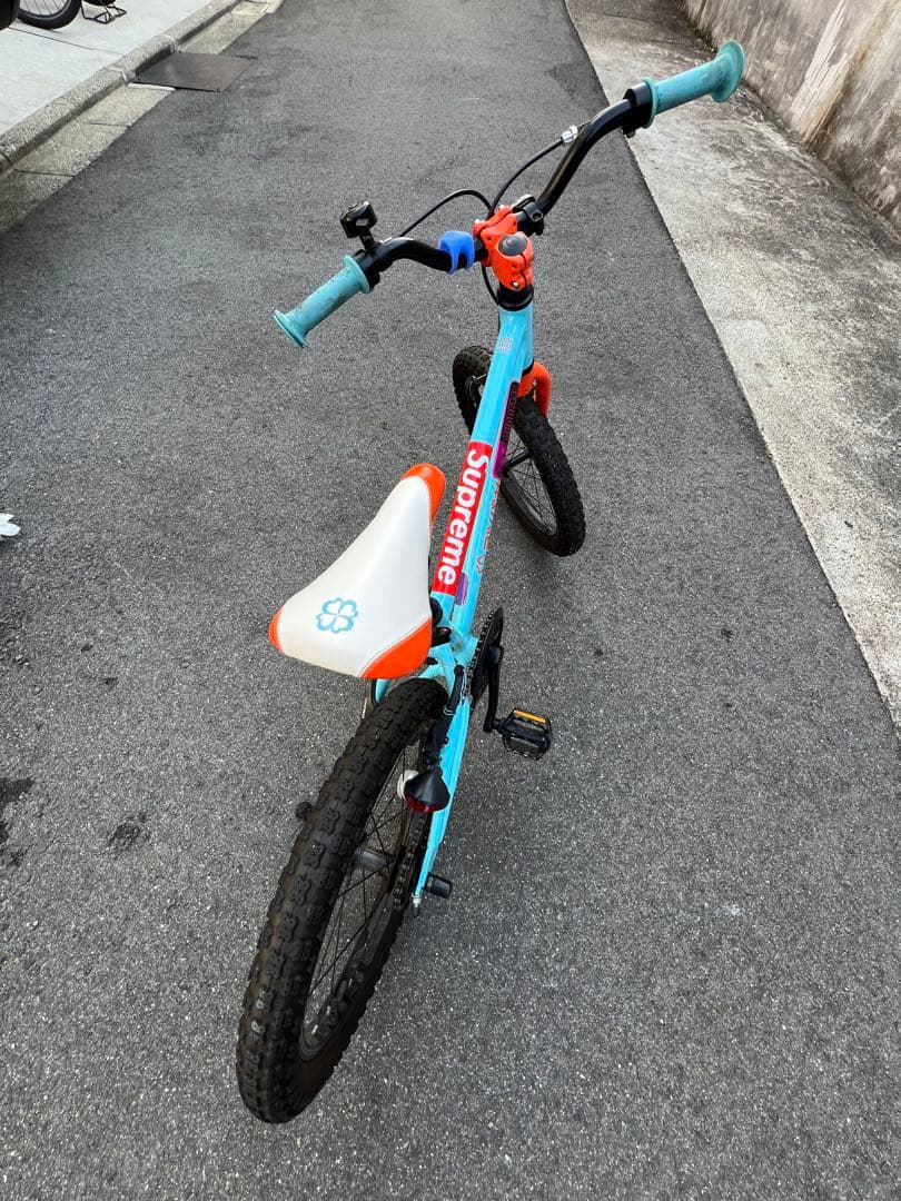 【京都手渡し希望】ヨツバサイクル　マウンテンバイク　自転車　キッズ18インチ