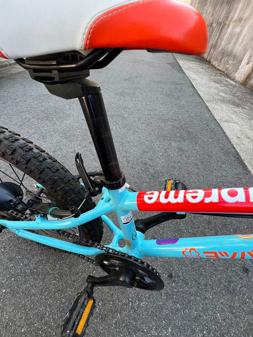 【京都手渡し希望】ヨツバサイクル　マウンテンバイク　自転車　キッズ18インチ