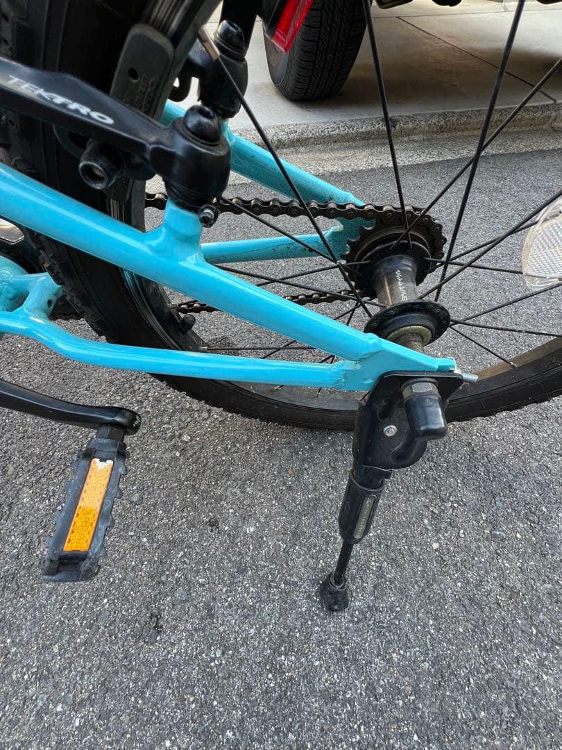 【京都手渡し希望】ヨツバサイクル　マウンテンバイク　自転車　キッズ18インチ