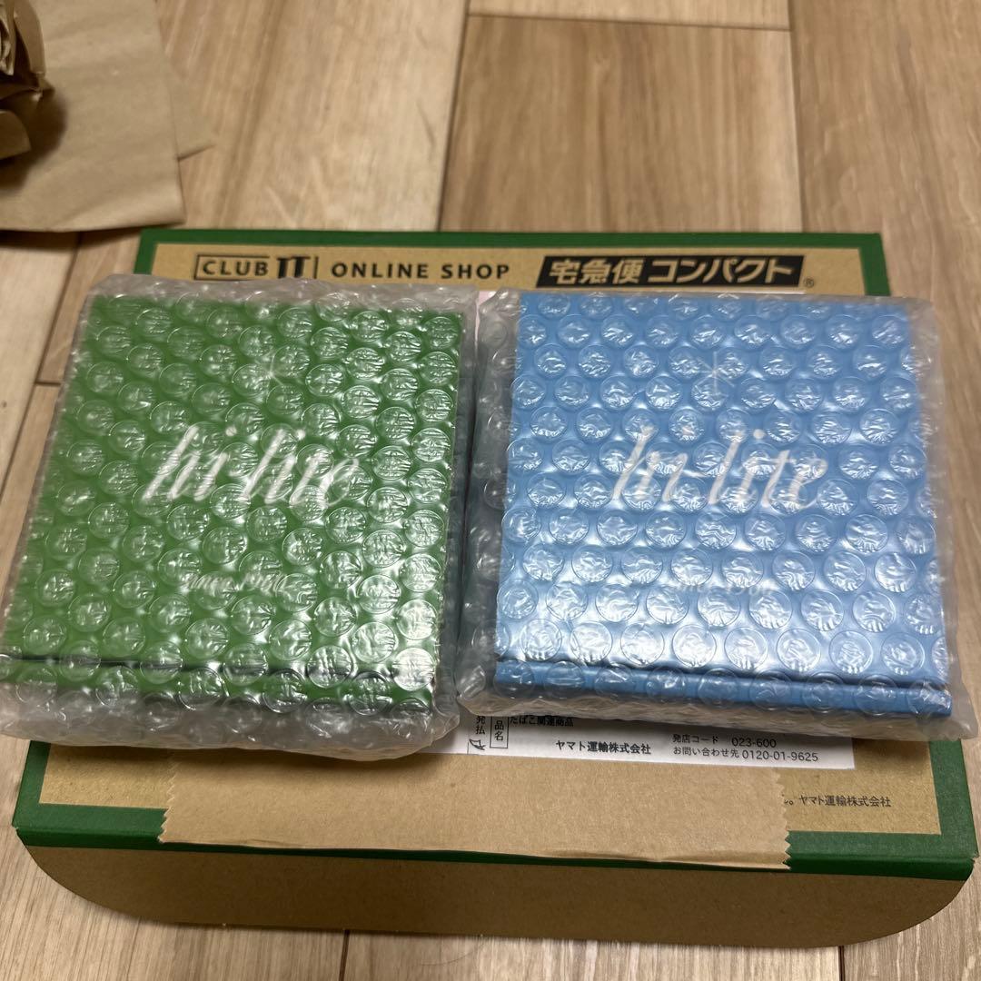 hi-lite　卓上灰皿 65周年記念モデル ブルー　グリーン ２個セット