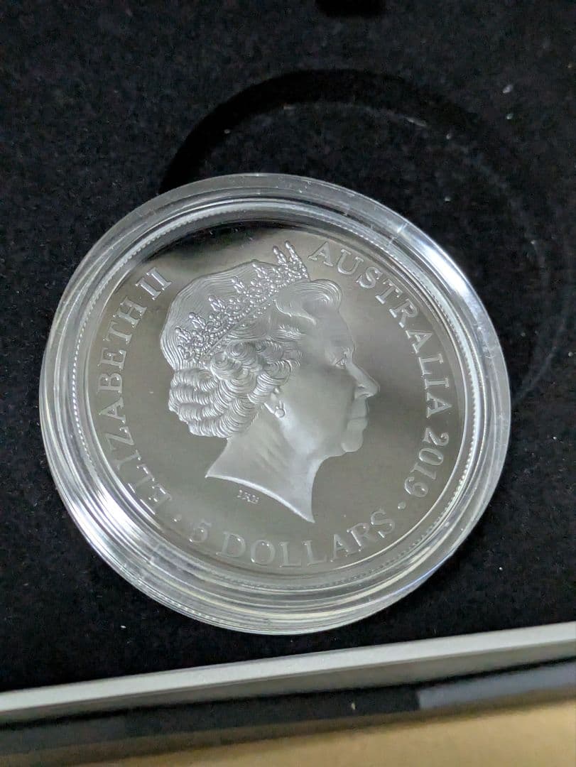 オーストラリア絶滅危惧動物純銀１オンス2セット