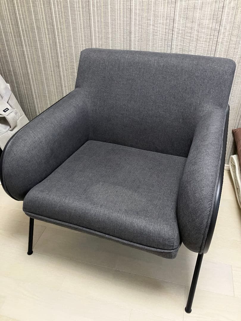 値下げしましたアビタスタイルW770 ラウンジチェア グレー