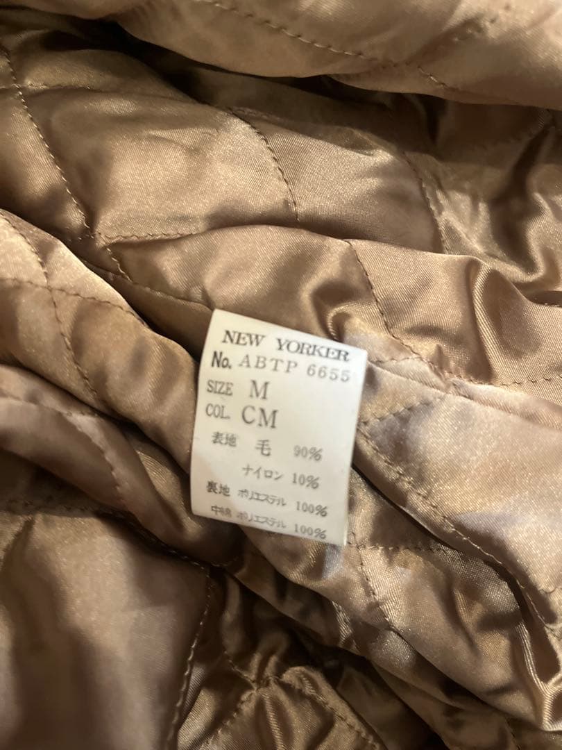 超希少 80s 大同毛織製 ニューヨーカー ウール ハリントンジャケット 日本製