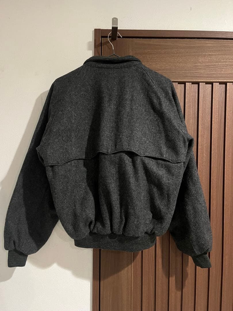 超希少 80s 大同毛織製 ニューヨーカー ウール ハリントンジャケット 日本製