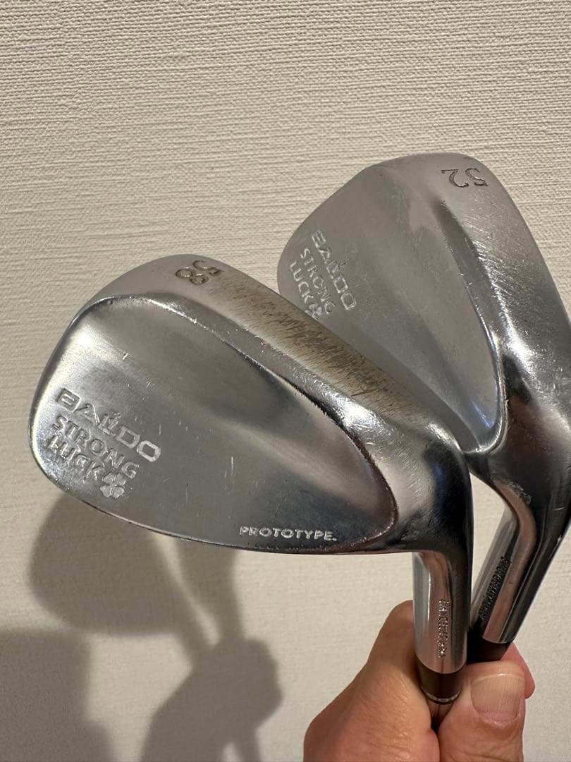 スピン抜群　BALDO PROTOTYPE ストロングラックウェッジ 2本セット