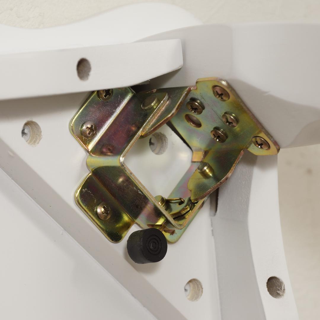 【新品】ロマンティック 猫脚 折りたたみ ローテーブル フェミニン　アウトレット