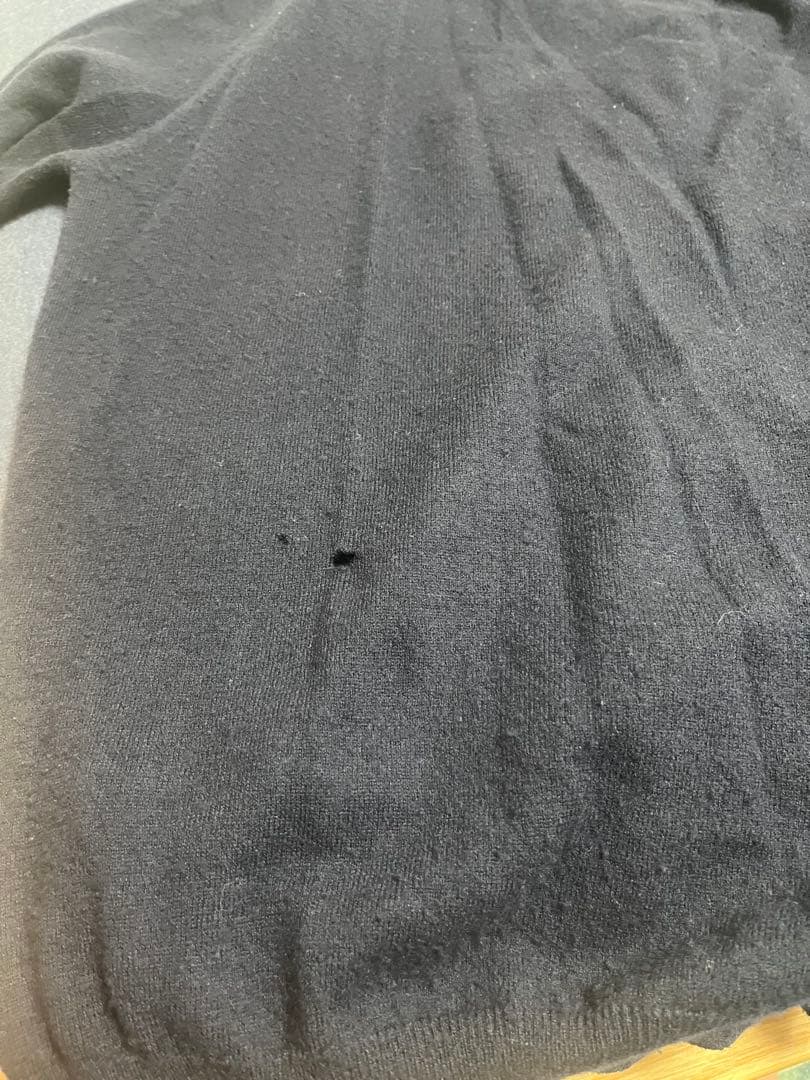 マルタンマルジェラ　レザーエルボーパッチカーディガン