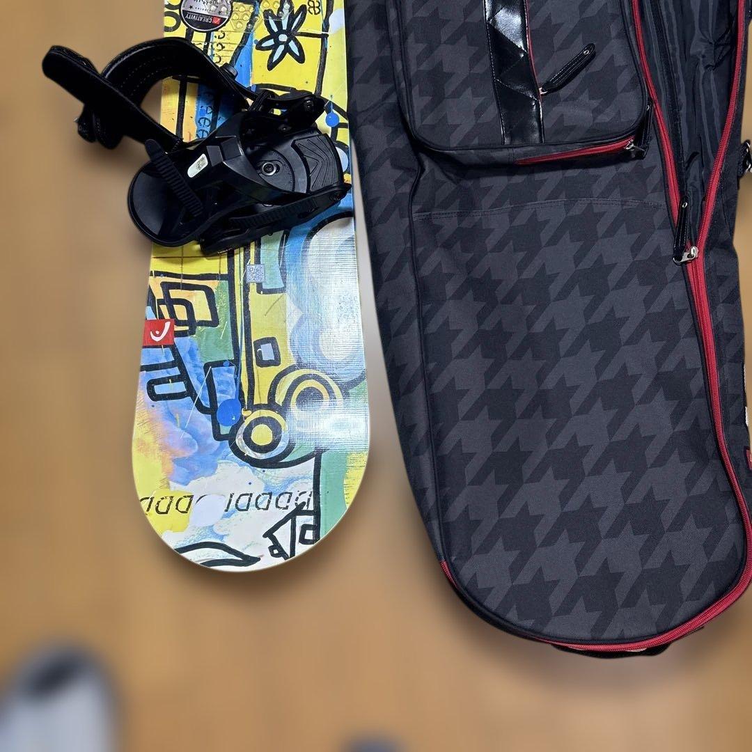 美品　head スノーボード　ビンディング　バック　ケース付き