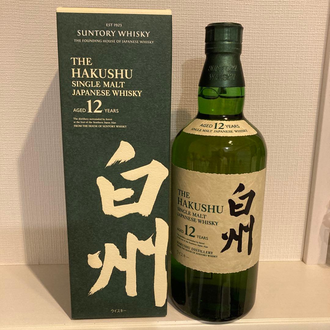 白州12年サントリーウイスキー
