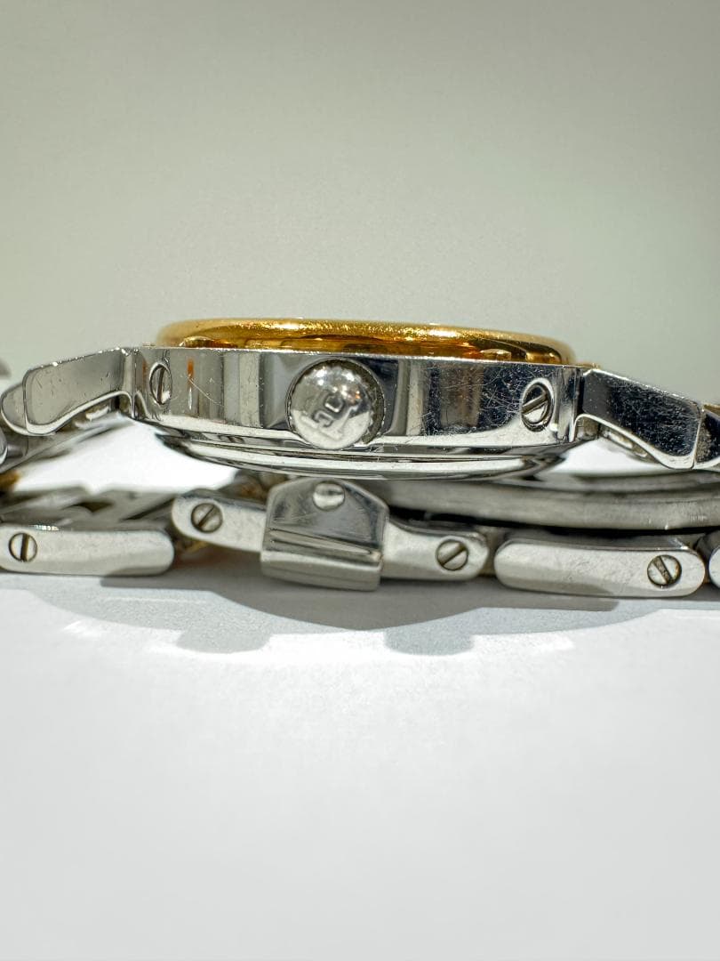 エルメス クリッパー CL4.220 レディース腕時計 コンビ 電池切れ