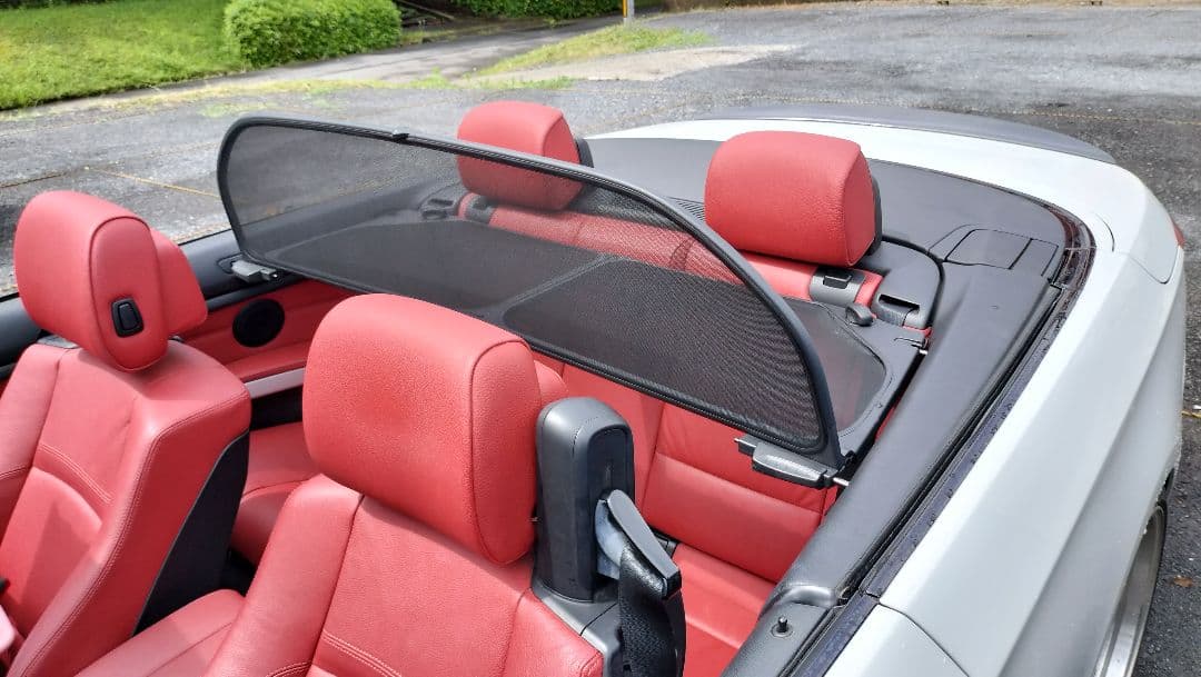  E93 335iカブリオレ用 ウインドディフレクター