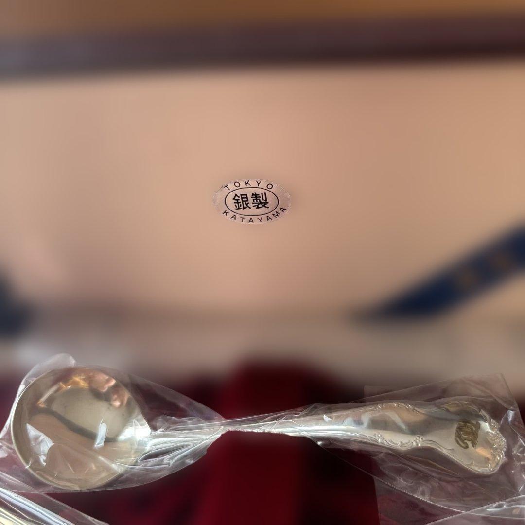 スターリングシルバー　バターナイフ　シュガースプーンセット　silver925