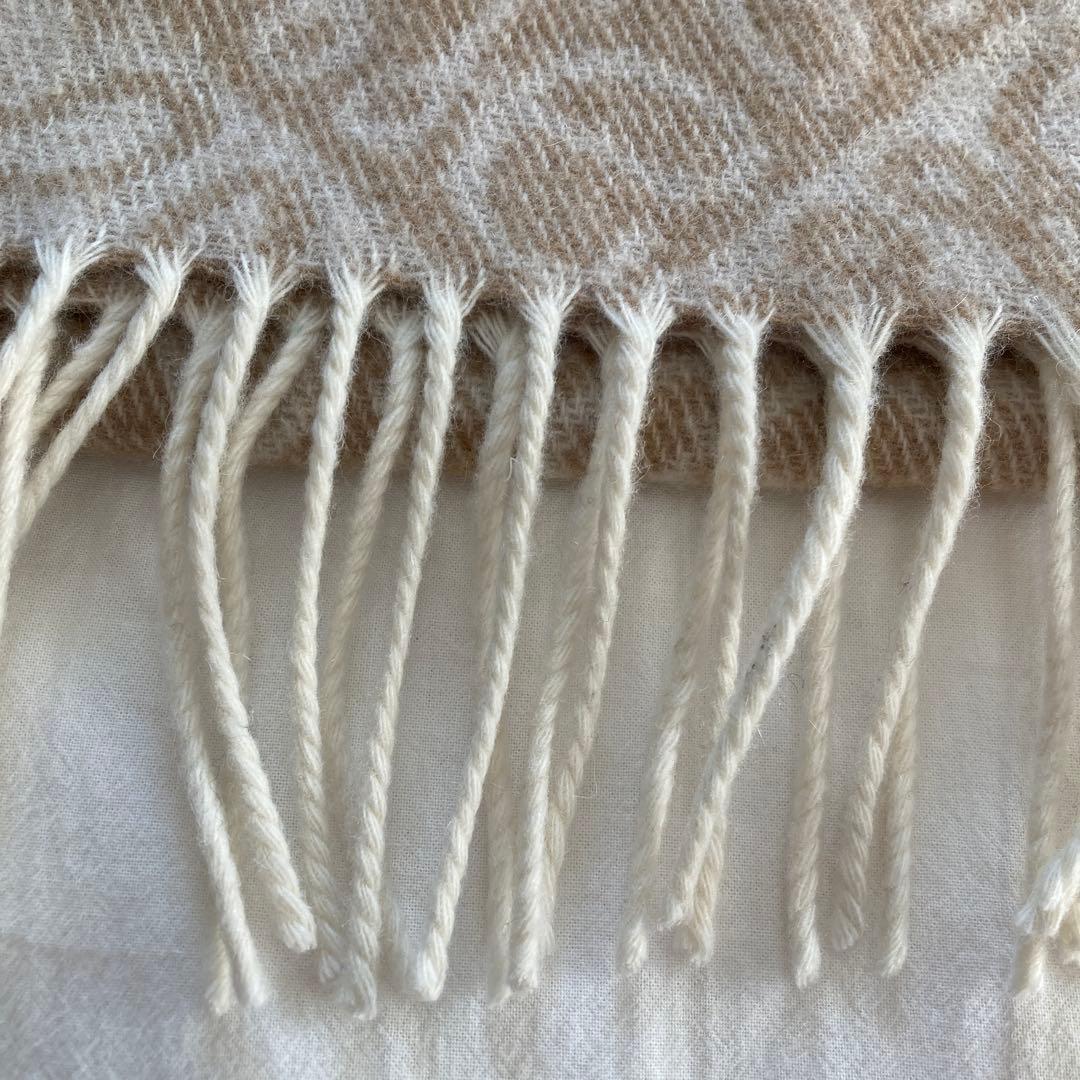 LOEWE アナグラム スカーフ（ウール&カシミヤ）