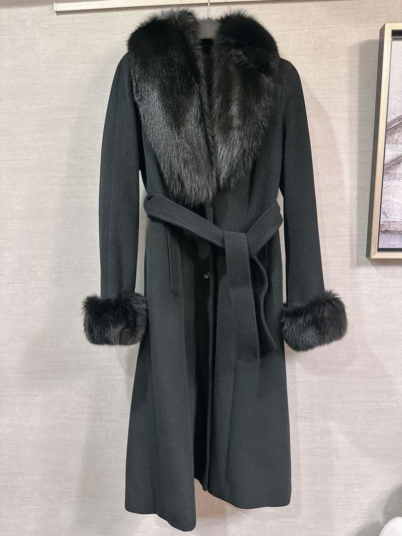 MATERIA アンゴラ混　フォックスファーコート