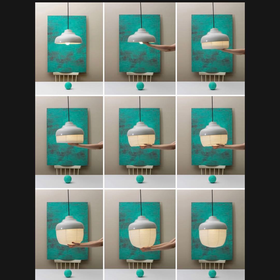 RED DOT受賞ランプ◇The New Old Light Small／黒