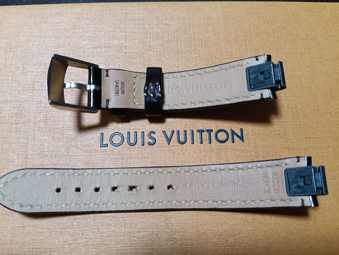 【専用】タンブールPM　レザーストラップ　モノグラムヴェルニ　アマラント