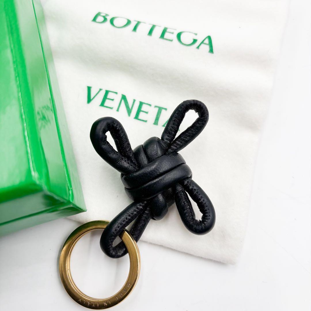 ボッテガヴェネタ BottegaVeneta キーホルダー キーリング　ブラック
