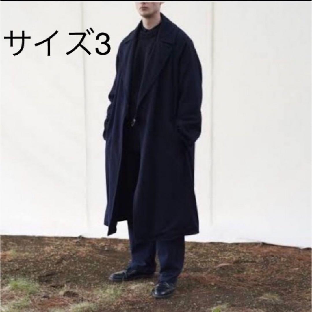 COMOLI 17AW ウール中綿 タイロッケンコート